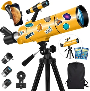 Telescope for Adults & Kids, 80mm Aperture 500mm Refractor Telescope for Adults & Kids, 80mm Aperture 500mm Refractor