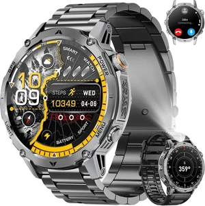 GPS Smart Watch for Men, 100-Day Battery, Bluetooth Call with Flashlight GPS Smart Watch for Men, 100-Day Battery, Bluetooth Call with Flashlight