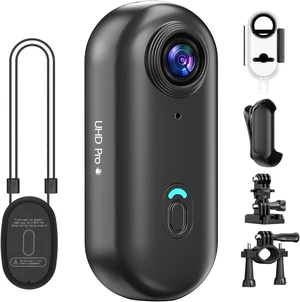 Mini 4K Body Camera with 6Axis EIS, Wearable Action Camera with Magnetic Clip Mount, 64GB Portable POV Cam for Travel, Daily Recording, Vlogging, Pet Walking, Cycling, Hiking and Outdoor Sports Mini 4K Body Camera with 6Axis EIS, Wearable Action Camera with Magnetic Clip Mount, 64GB Portable POV Cam for Travel, Daily Recording, Vlogging, Pet Walking, Cycling, Hiking and Outdoor Sports