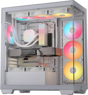 3500X RS ARGB Panoramic Mid-Tower PC Case White 3500X RS ARGB Panoramic Mid-Tower PC Case White