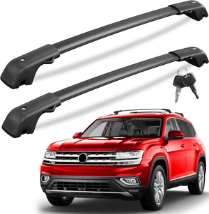 300lb Roof Rack Cross Bars for Volkswagen VW Atlas 2017-2026 300lb Roof Rack Cross Bars for Volkswagen VW Atlas 2017-2026