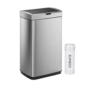 50 Litre Kitchen Trash Can with Lid 13.2 Gal Automatic Garbage Can 50 Litre Kitchen Trash Can with Lid 13.2 Gal Automatic Garbage Can