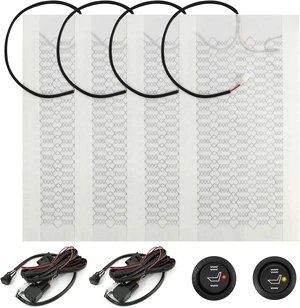 Universal Seat Cover Accessories Kit for Full Back and Seat, Universal Seat Accessories Kit for All Kinds of Vehicle, Car, Pickup Trucks, SUVs, RVs and Trucks Universal Seat Cover Accessories Kit for Full Back and Seat, Universal Seat Accessories Kit for All Kinds of Vehicle, Car, Pickup Trucks, SUVs, RVs and Trucks