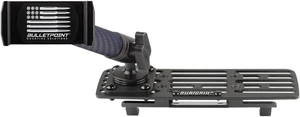 Metal Dash Mount Cell Phone Holder Compatible with 2013-2018 RAM Truck & 2019+ RAM 1500 Classic (RubiGrid Spring-Loaded) Metal Dash Mount Cell Phone Holder Compatible with 2013-2018 RAM Truck & 2019+ RAM 1500 Classic (RubiGrid Spring-Loaded)