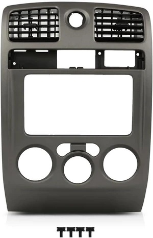 Radio Dash Bezel Trim Panel Fit Chevy Colorado GMC Canyon 2004-2012,Gray Radio Dash Bezel Trim Panel Fit Chevy Colorado GMC Canyon 2004-2012,Gray