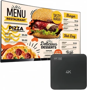 Smart Digital Signage Player with Non-Subscription CMS Software 7x24 Stable Auto Play Make TV Set Become LCD Display Andriod 4K Advertising Media Player(YM05) Smart Digital Signage Player with Non-Subscription CMS Software 7x24 Stable Auto Play Make TV Set Become LCD Display Andriod 4K Advertising Media Player(YM05)