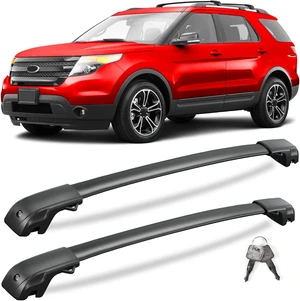 300lbs Lockable Roof Rack Cross Bars for Ford Explorer 2011-2015 300lbs Lockable Roof Rack Cross Bars for Ford Explorer 2011-2015
