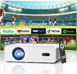 4K Smart Projector with Google TVNative 1080P 1000 ANSI Projector 4K Smart Projector with Google TVNative 1080P 1000 ANSI Projector
