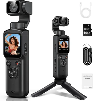 4K Vlogging Camera 330°Rotating Lens Digital Pocket Cameras for YouTube 4K Vlogging Camera 330°Rotating Lens Digital Pocket Cameras for YouTube