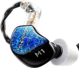 Tipsy M1 IEM, Bamboo Fiber Diaphragm in-Ear Monitor, Warm, Lively Bass & Vocals, 36dB Noise Isolation, Resin Shell, Detachable 0.78mm 2Pin Cable (No Mic, Blue) Tipsy M1 IEM, Bamboo Fiber Diaphragm in-Ear Monitor, Warm, Lively Bass & Vocals, 36dB Noise Isolation, Resin Shell, Detachable 0.78mm 2Pin Cable (No Mic, Blue)