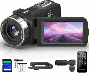 4K HD 80MP Camcorder Video Camera Vlogging Camera for YouTube 4K HD 80MP Camcorder Video Camera Vlogging Camera for YouTube