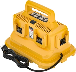 Upgraded 6-Ports Rapid Battery Charger Station for Dewalt 20V/60V Charger Upgraded 6-Ports Rapid Battery Charger Station for Dewalt 20V/60V Charger