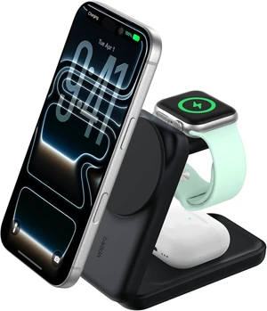 Qi2.2 25W Wireless 3 in 1 Foldable Fast Charging Station for iPhone Qi2.2 25W Wireless 3 in 1 Foldable Fast Charging Station for iPhone
