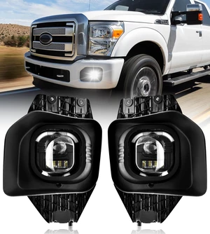 LED Fog Lights for Ford 2011-2016 F250/F350/F450/F550 Super Duty, Bumper Driving LED Fog Lamp Assembly Replacement FogLight Kit, DOT Certified1 Pair LED Fog Lights for Ford 2011-2016 F250/F350/F450/F550 Super Duty, Bumper Driving LED Fog Lamp Assembly Replacement FogLight Kit, DOT Certified1 Pair