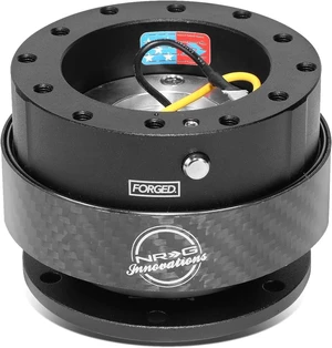 Gen 2.0 Steering Wheel Quick Release Kit,Black Body, Black Carbon Fiber Ring, 6x70mm & 6x74mm Bolt Pattern, NRG-SRK-200CF Gen 2.0 Steering Wheel Quick Release Kit,Black Body, Black Carbon Fiber Ring, 6x70mm & 6x74mm Bolt Pattern, NRG-SRK-200CF