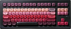 CG870 Lipstick Mechanical Keyboard,TKL Pink Gaming Keyboard,Foundation Creamy Thocky Keyboard,Creamy Sounding Switches,Cute Kawaii Girly Jelly Keycaps CG870 Lipstick Mechanical Keyboard,TKL Pink Gaming Keyboard,Foundation Creamy Thocky Keyboard,Creamy Sounding Switches,Cute Kawaii Girly Jelly Keycaps