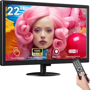 22 Full HD Touch Monitor 10-Point Capacitive Touch, HDMI/VGA/BNC, Built-in Speakers, VESA Mount Ideal for POS, Office & Industrial Use 22 Full HD Touch Monitor 10-Point Capacitive Touch, HDMI/VGA/BNC, Built-in Speakers, VESA Mount Ideal for POS, Office & Industrial Use