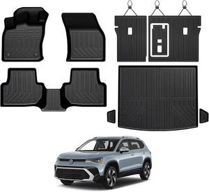 Floor Mats for 2022-2026 Volkswagen Taos AWD Accessories Floor Mats for 2022-2026 Volkswagen Taos AWD Accessories