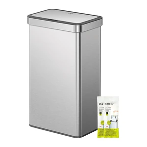 21 Gallon Touchless Motion Sensor Kitchen Trash Can, Stainless Steel 21 Gallon Touchless Motion Sensor Kitchen Trash Can, Stainless Steel