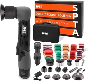 Cordless Mini Polisher, 12V Cordless Multi Polisher, Micro Cordless Scratches Killer Car Polisher RO/DA Mini Auto Machine Sets With Polishing Pad And Wool Pads for polishing, Sanding and Cleaning Cordless Mini Polisher, 12V Cordless Multi Polisher, Micro Cordless Scratches Killer Car Polisher RO/DA Mini Auto Machine Sets With Polishing Pad And Wool Pads for polishing, Sanding and Cleaning