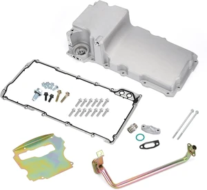 LS Swap Retrofit Engine Aluminum Oil Pan Kit For 1955-1987 GM LS1 LS6 LS2 LS3 LSX 4.8L 5.3L 6.0L 6.2L LS Gen III & GEN IV V8 Engines Low Profile 302-1 LS Swap Retrofit Engine Aluminum Oil Pan Kit For 1955-1987 GM LS1 LS6 LS2 LS3 LSX 4.8L 5.3L 6.0L 6.2L LS Gen III & GEN IV V8 Engines Low Profile 302-1
