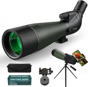 25-75x80 Spotting Scope with Tripod for Target Shooting High Powered 25-75x80 Spotting Scope with Tripod for Target Shooting High Powered