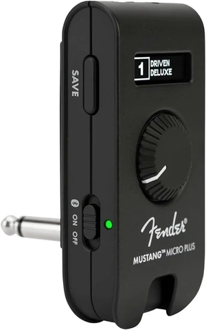 Mustang Micro Plus Headphone Amplifier, Bluetooth Audio Streaming and 50 Amp and Effects Models, with 2-Year Warranty Mustang Micro Plus Headphone Amplifier, Bluetooth Audio Streaming and 50 Amp and Effects Models, with 2-Year Warranty