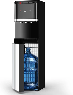 Bottom Loading Water Cooler Dispenser,Gloss Black Bottom Loading Water Cooler Dispenser,Gloss Black
