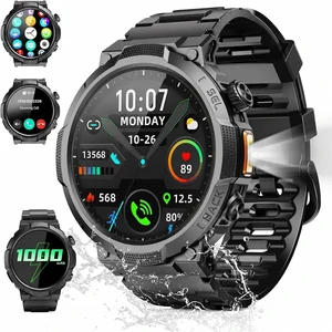 Military Smart Watch for Men, 50+ Day Battery Life, Bluetooth Call Military Smart Watch for Men, 50+ Day Battery Life, Bluetooth Call
