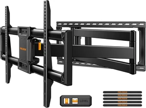 Long Arm Full Motion TV Wall Mount for 4297 Inch TVs up to 150 lbs, Pre-Assembled TV Mount with Full Swivel, Tilt and Extension, Fits 8/12/16/24 Wood Studs, Max VESA 800x400mm, PGXLF02 Long Arm Full Motion TV Wall Mount for 4297 Inch TVs up to 150 lbs, Pre-Assembled TV Mount with Full Swivel, Tilt and Extension, Fits 8/12/16/24 Wood Studs, Max VESA 800x400mm, PGXLF02