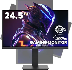 24.5" FHD 200Hz Vertical Monitor, Height/Pivot/Swivel/Tilt Adjustable 24.5" FHD 200Hz Vertical Monitor, Height/Pivot/Swivel/Tilt Adjustable