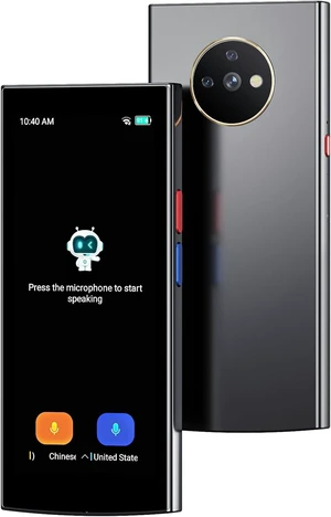 Language Translator Device No Wifi Needed, High-end Upgraded Ai Translator, Offline Real-Time Voice Spainish Translation, Support 150 Languages, Recording&Photo Premium Translation Device for Business Language Translator Device No Wifi Needed, High-end Upgraded Ai Translator, Offline Real-Time Voice Spainish Translation, Support 150 Languages, Recording&Photo Premium Translation Device for Business