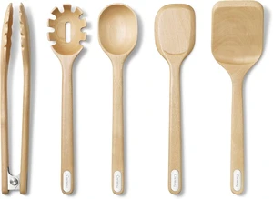 5-Piece Wooden Utensil Set, Cooking Utensil Set 5-Piece Wooden Utensil Set, Cooking Utensil Set