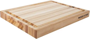 24" x 18" Classic Maple Reversible Cutting Board w/Juice Groove 24" x 18" Classic Maple Reversible Cutting Board w/Juice Groove