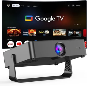 Projector with WiFi and Bluetooth,Officially Google TV & Native 1080PAuto Keystone Portable Projector for Ceiling/Home Theater/Bedroom Projector with WiFi and Bluetooth,Officially Google TV & Native 1080PAuto Keystone Portable Projector for Ceiling/Home Theater/Bedroom