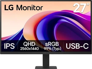 27U631A-B 27-inch QHD (2560 x 1440) IPS Computer Monitor, 100Hz, 5ms, HDR10, Reader Mode, Flicker Safe, HDMI, USB Type-C 15W PD, Black 27U631A-B 27-inch QHD (2560 x 1440) IPS Computer Monitor, 100Hz, 5ms, HDR10, Reader Mode, Flicker Safe, HDMI, USB Type-C 15W PD, Black