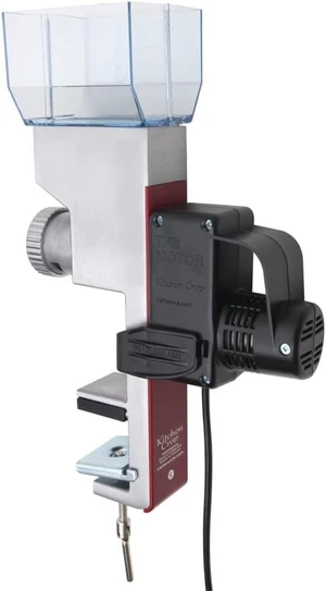 Grain Mill Wheat Flour Grinder, Stainless Steel Metal Burrs (Deluxe Grain Mill + The Motor) Grain Mill Wheat Flour Grinder, Stainless Steel Metal Burrs (Deluxe Grain Mill + The Motor)
