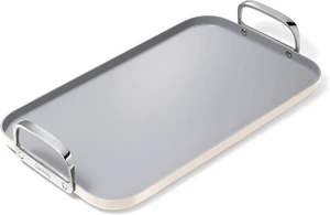 Double Burner Griddle, 19x12" Griddle Pan Double Burner Griddle, 19x12" Griddle Pan