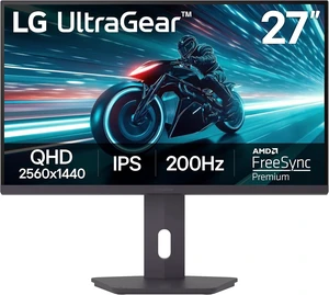 27GS75Q-B 27-inch Ultragear QHD (2560x1440) Gaming Monitor, 180Hz (O/C 200Hz), 1ms, IPS, NVIDIA G-SYNC Compatible, FreeSync, HDR10, Tilt/Height/Pivot Stand, HDMI, DisplayPort, Black 27GS75Q-B 27-inch Ultragear QHD (2560x1440) Gaming Monitor, 180Hz (O/C 200Hz), 1ms, IPS, NVIDIA G-SYNC Compatible, FreeSync, HDR10, Tilt/Height/Pivot Stand, HDMI, DisplayPort, Black