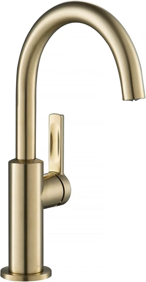 Oletto Single Handle Kitchen Bar Faucet in Spot Free Antique Champagne Bronze, Kitchen Sink Faucets, KPF-2822SFACB Oletto Single Handle Kitchen Bar Faucet in Spot Free Antique Champagne Bronze, Kitchen Sink Faucets, KPF-2822SFACB