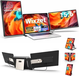 15.6" Laptop Screen Extender, Detachable Portable Monitor for Work & Travel 15.6" Laptop Screen Extender, Detachable Portable Monitor for Work & Travel