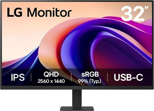 32U631A-B 32-inch QHD (2560 x 1440) IPS Computer Monitor, 100Hz, 5ms, HDR10, Reader Mode, Flicker Safe, HDMI, USB Type-C 15W PD, Black 32U631A-B 32-inch QHD (2560 x 1440) IPS Computer Monitor, 100Hz, 5ms, HDR10, Reader Mode, Flicker Safe, HDMI, USB Type-C 15W PD, Black