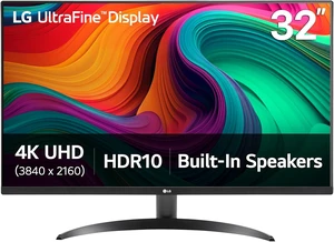 32UR500K-B Ultrafine 32-inch 4K UHD (3840x2160) Computer Monitor HDR10 Built-in Speaker x2 OnScreen Control Reader Mode Flicker Safe Borderless Design HDMIx2 DisplayPort Black 32UR500K-B Ultrafine 32-inch 4K UHD (3840x2160) Computer Monitor HDR10 Built-in Speaker x2 OnScreen Control Reader Mode Flicker Safe Borderless Design HDMIx2 DisplayPort Black