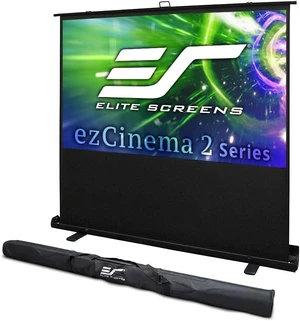 ezCinema 2 Projector Screen, Aluminum, Black ezCinema 2 Projector Screen, Aluminum, Black
