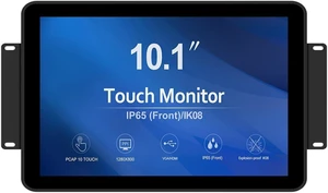 10.1 inch 10 Points Front Waterproof Industrial Open Frame PCAP Touch Screen LCD Display Monitor 1280x800 Black 10.1 inch 10 Points Front Waterproof Industrial Open Frame PCAP Touch Screen LCD Display Monitor 1280x800 Black