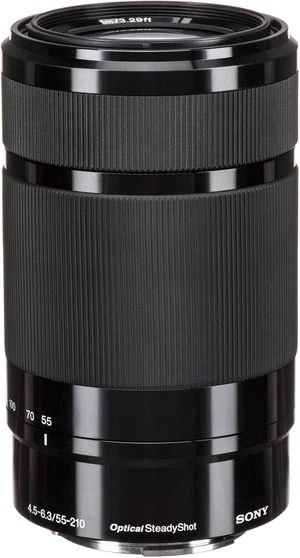 E 55-210mm F4.5-6.3 Telephoto Lens for E-Mount Cameras E 55-210mm F4.5-6.3 Telephoto Lens for E-Mount Cameras