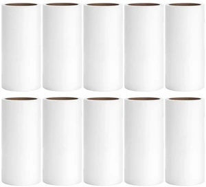 Lint Roller Refills 4 inch Bulk 10 Rolls Total 600 Sheets Extra Sticky Lint Remover Replacement Refills Compatible with Evercare PetLovers Muji IKEA and Others (Inside Dia. 1-1/2 inch) Lint Roller Refills 4 inch Bulk 10 Rolls Total 600 Sheets Extra Sticky Lint Remover Replacement Refills Compatible with Evercare PetLovers Muji IKEA and Others (Inside Dia. 1-1/2 inch)