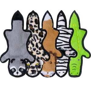 No Stuffing Dog Toys Crinkle Squeaky, Long Lasting Chews for Aggressive, Durable Plush Dog Puppy Chew Toys for Teething, with 6 Tough Layers for Small Medium Large Breed-5pack,Large No Stuffing Dog Toys Crinkle Squeaky, Long Lasting Chews for Aggressive, Durable Plush Dog Puppy Chew Toys for Teething, with 6 Tough Layers for Small Medium Large Breed-5pack,Large