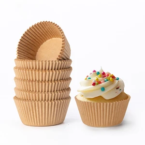 Mini Muffin Liners,500 pcs Natural Mini Cupcake Liners for Baking Mini Muffin Liners,500 pcs Natural Mini Cupcake Liners for Baking