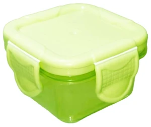2 oz/60 ml Mini Food Container, BPA-Free, Leakproof, Freezer & Microwave Safe, Bud Green 2 oz/60 ml Mini Food Container, BPA-Free, Leakproof, Freezer & Microwave Safe, Bud Green